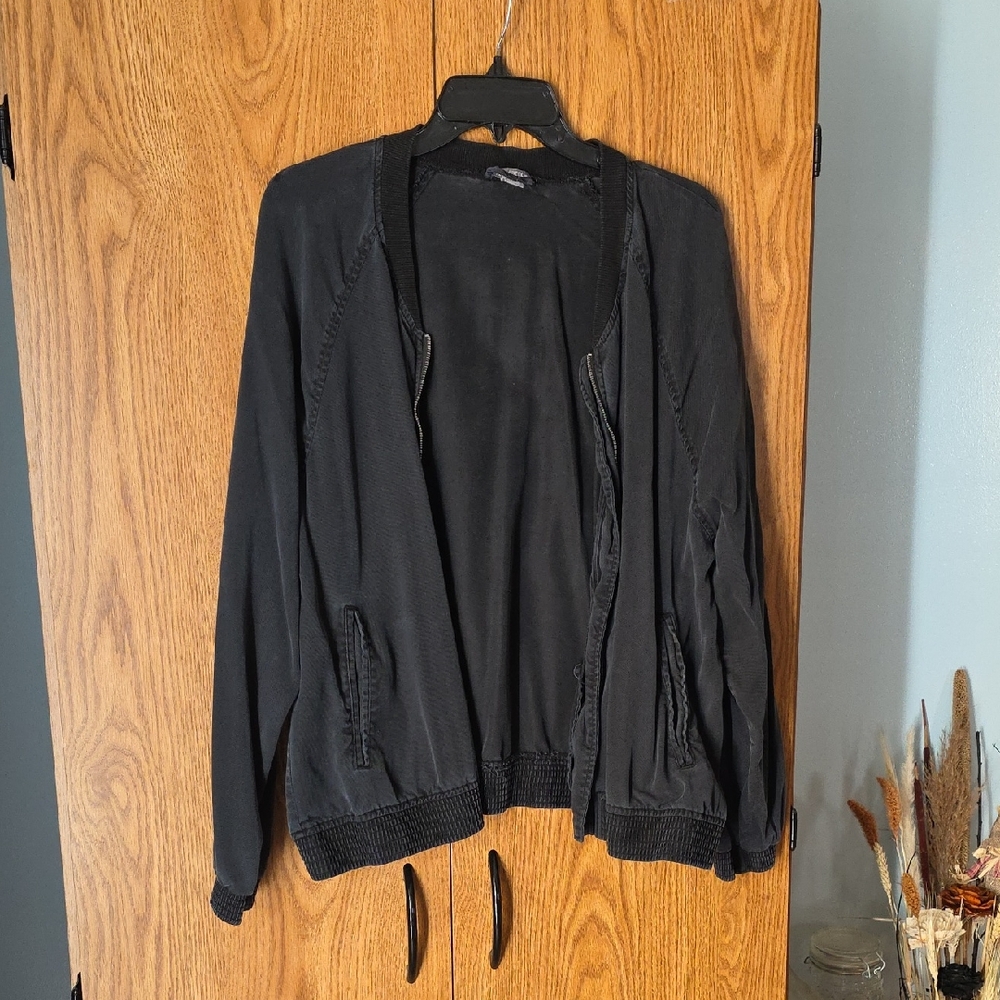 Falls Creek Women's Black Bomber Jacket